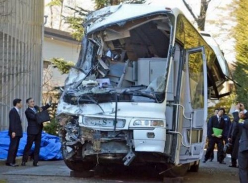 株式会社イーエスピーのバス事故画像