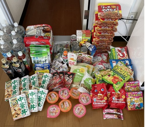 新型コロナウイルス感染者の自宅療養者に対する東京都からの支援物資の画像
